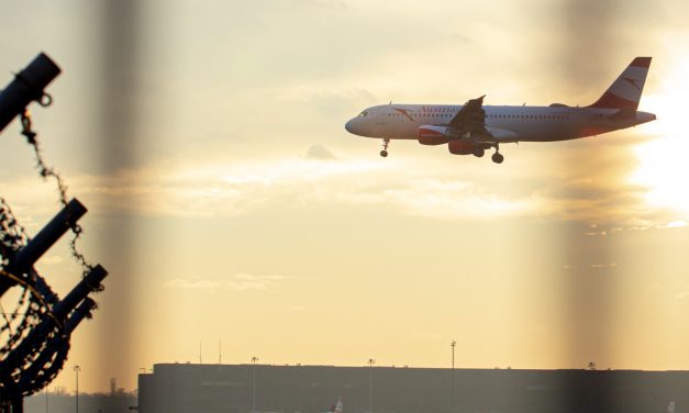 Besuch am Flughafen